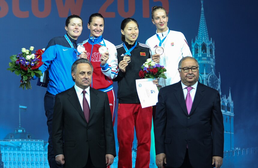 В столице проходит чемпионат мира по фехтованию 27 фото