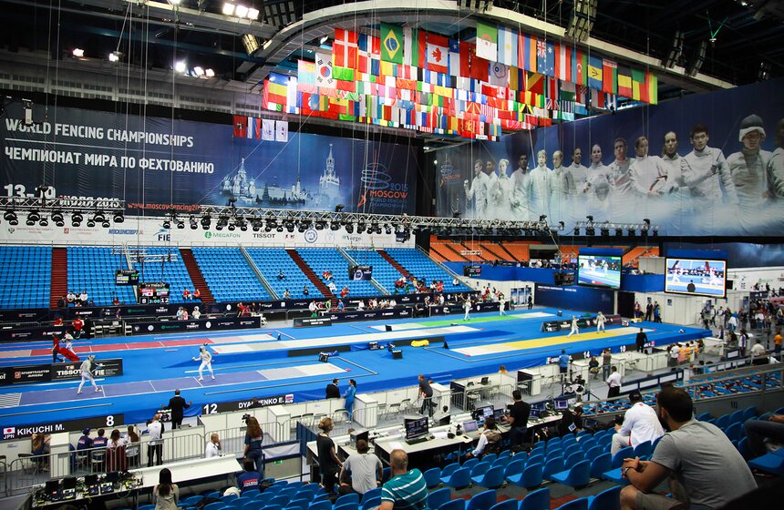 В столице проходит чемпионат мира по фехтованию 29 фото