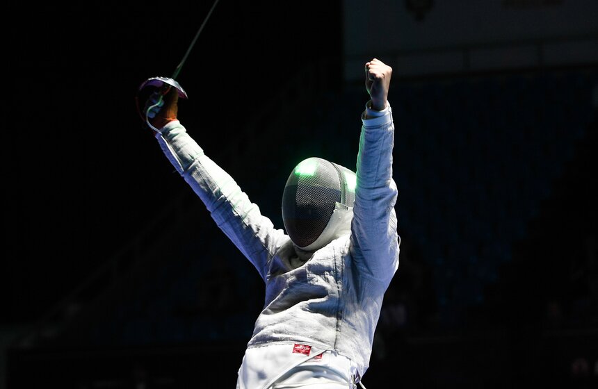 В столице проходит чемпионат мира по фехтованию 9 фото