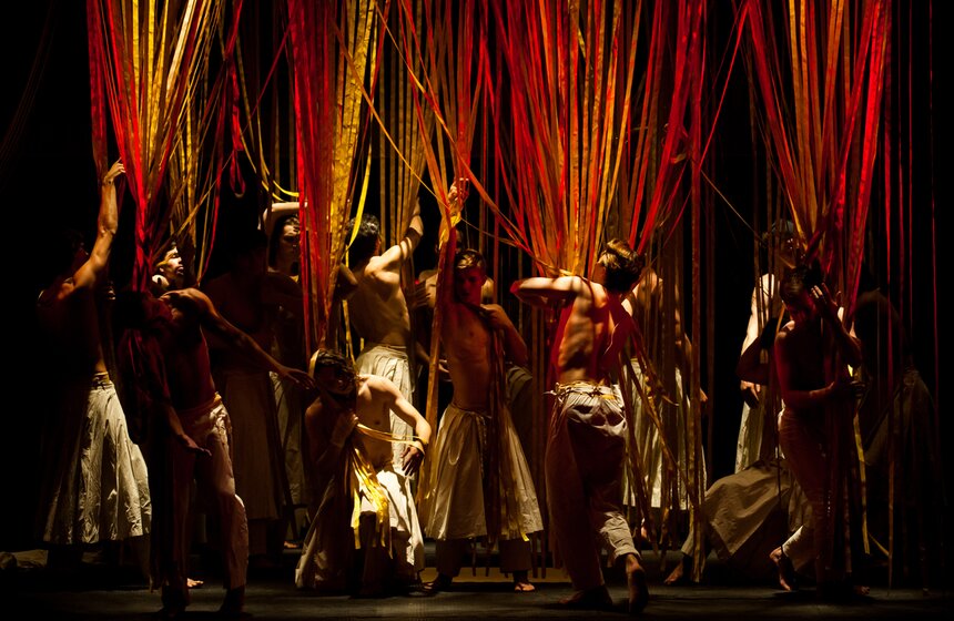 Театр Романа Виктюка сыграл новую версию спектакля "Федра" 30 фото