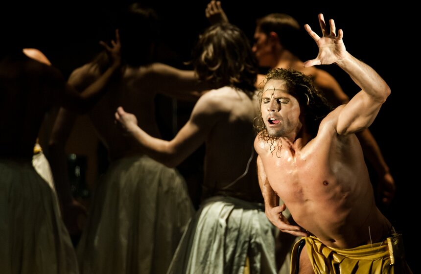 Театр Романа Виктюка сыграл новую версию спектакля "Федра" 18 фото