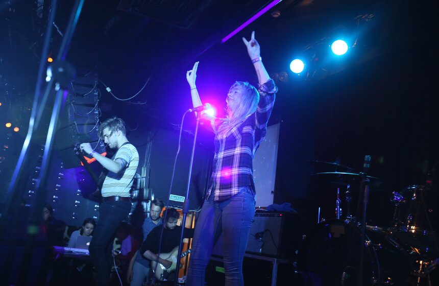 Рок-группа Marmozets дала первый концерт в Москве 12 фото