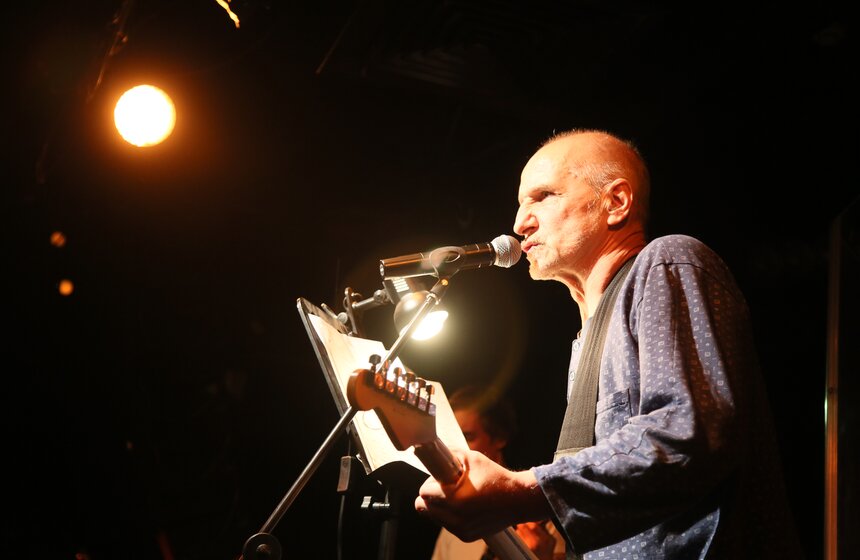 Концерт Петра Мамонова в клубе "16 тонн" 7 фото