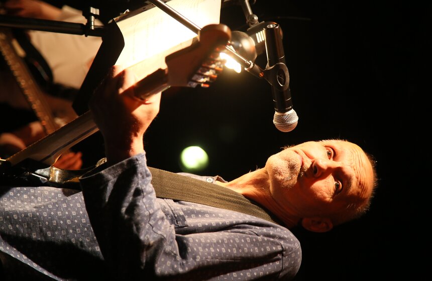 Концерт Петра Мамонова в клубе "16 тонн" 6 фото