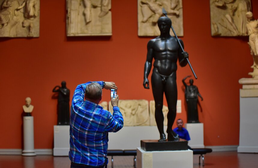 В ГМИИ имени Пушкина прошел квест в честь Дня фотографа 18 фото