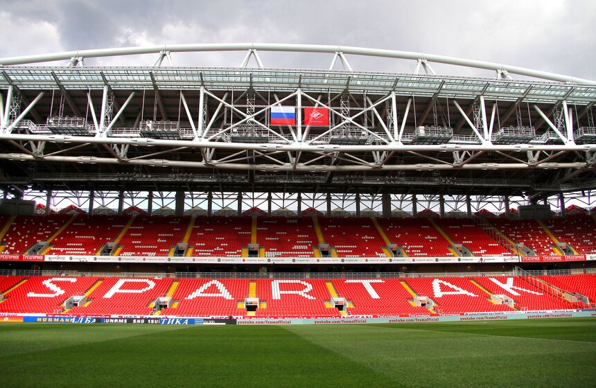 Фотографы и блогеры побывали на новом стадионе "Открытие Арена" 14 фото