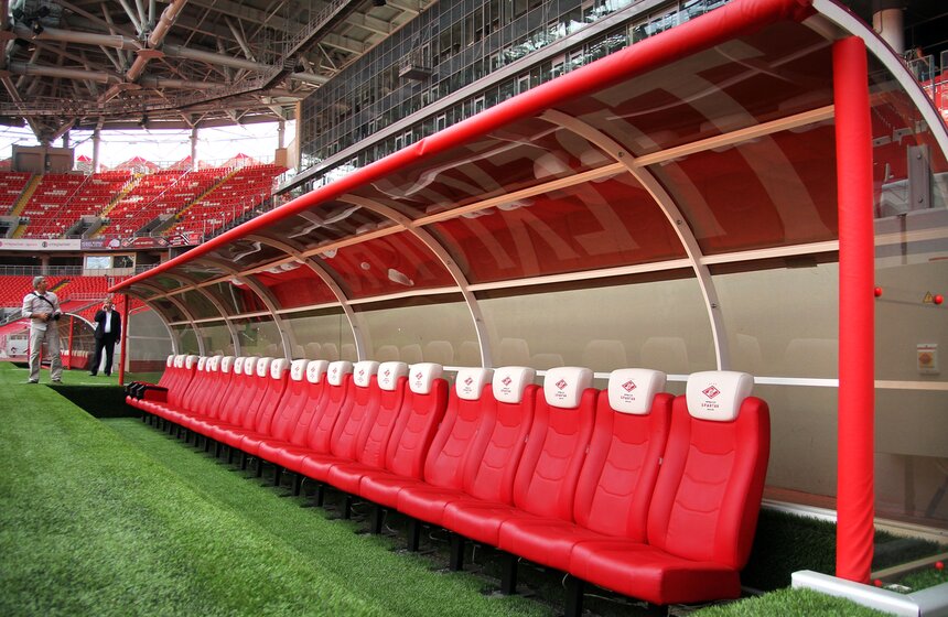 Фотографы и блогеры побывали на новом стадионе "Открытие Арена" 11 фото