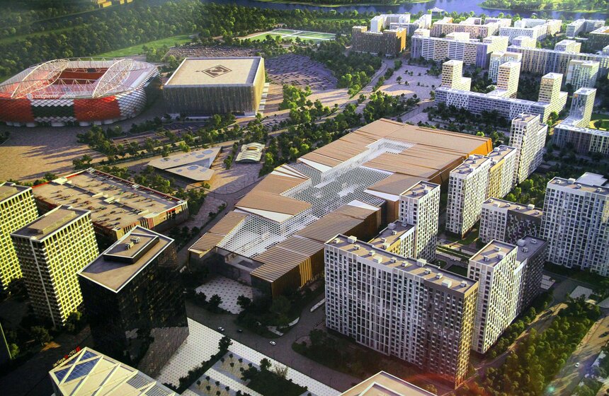 Фотографы и блогеры побывали на новом стадионе "Открытие Арена" 17 фото