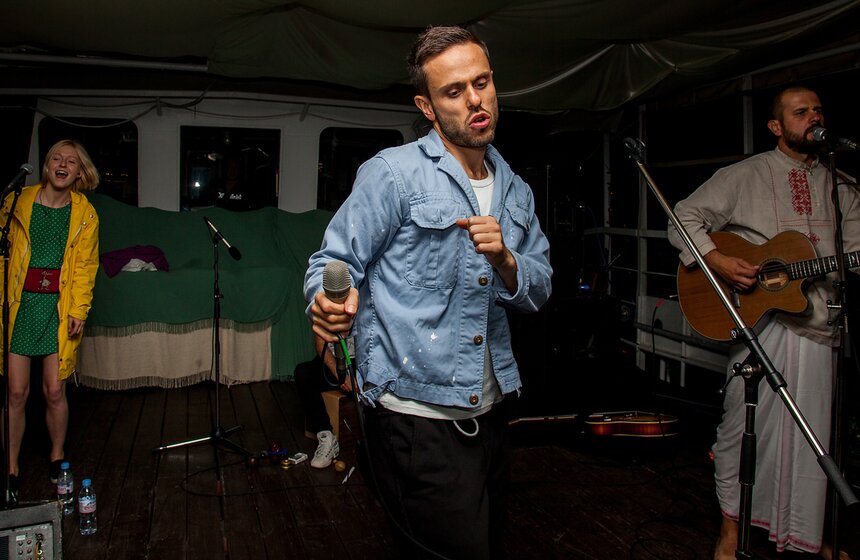 Группа SunSay дала концерт на корабле 23 фото