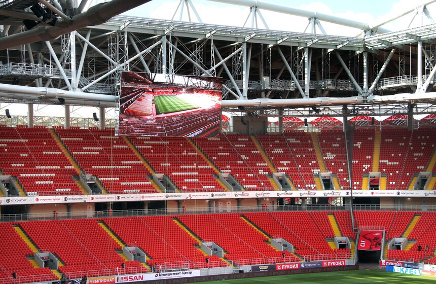 Фотографы и блогеры побывали на новом стадионе "Открытие Арена" 5 фото