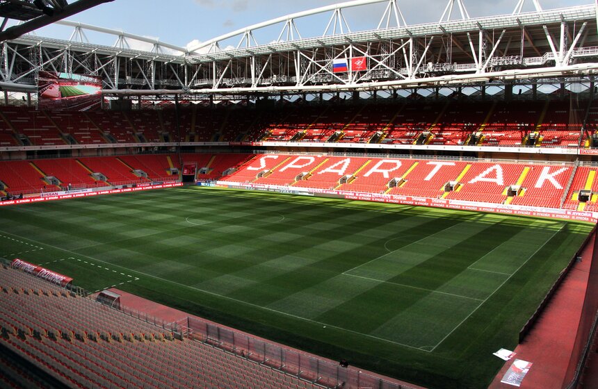 Фотографы и блогеры побывали на новом стадионе "Открытие Арена" 3 фото