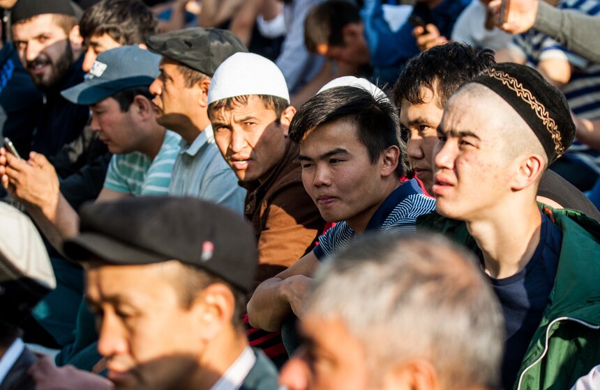 Празднование Ураза-байрам в Москве 8 фото