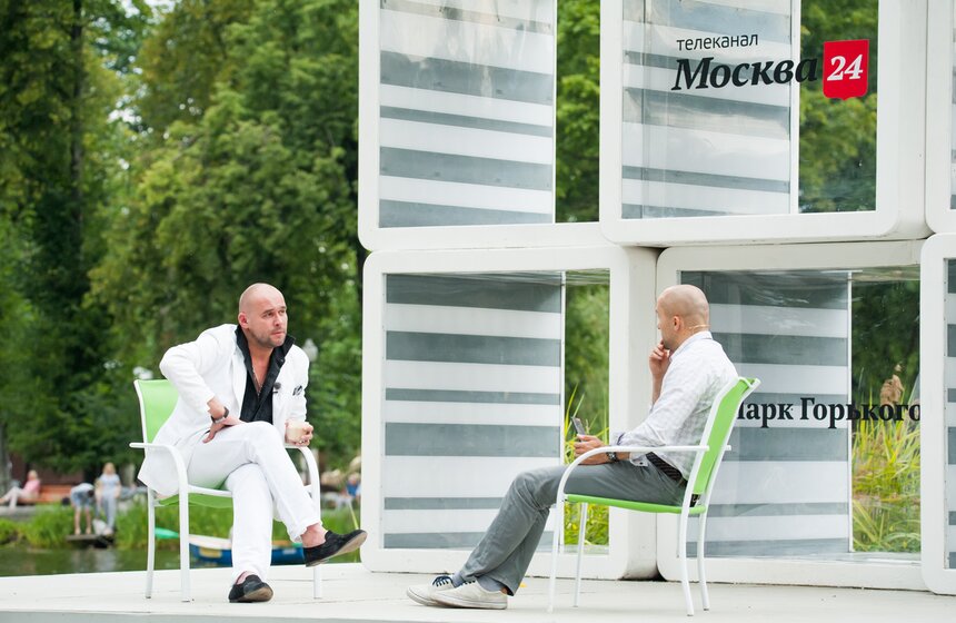 "Лето в парке": звезды в гостях у "Москвы 24" 1 фото