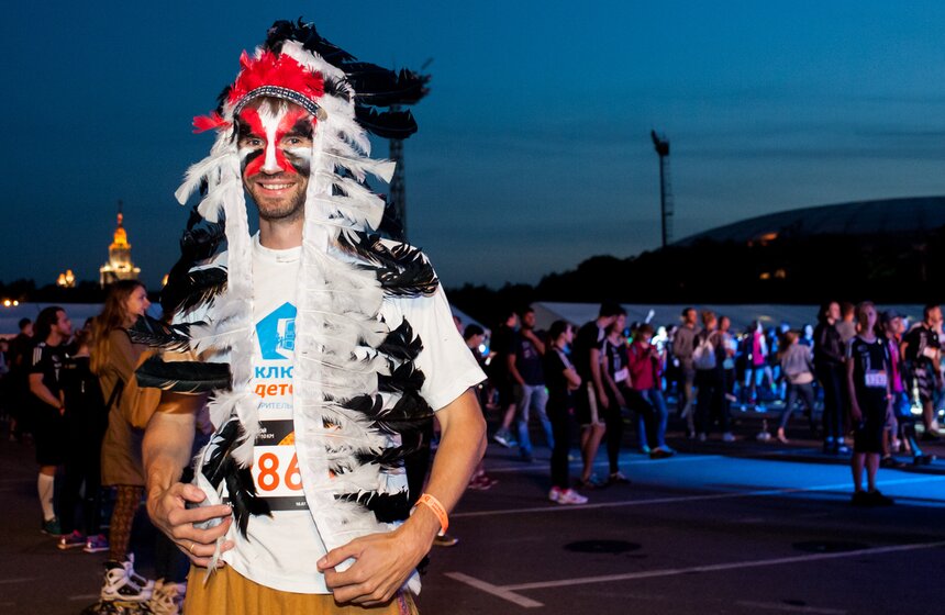 В столице прошел Ночной забег 1 фото