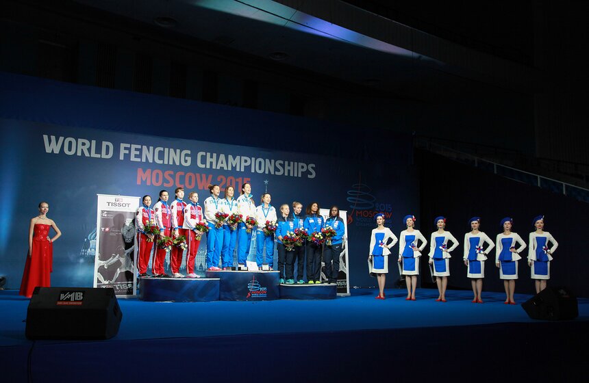 В Москве завершился чемпионат мира по фехтованию 26 фото