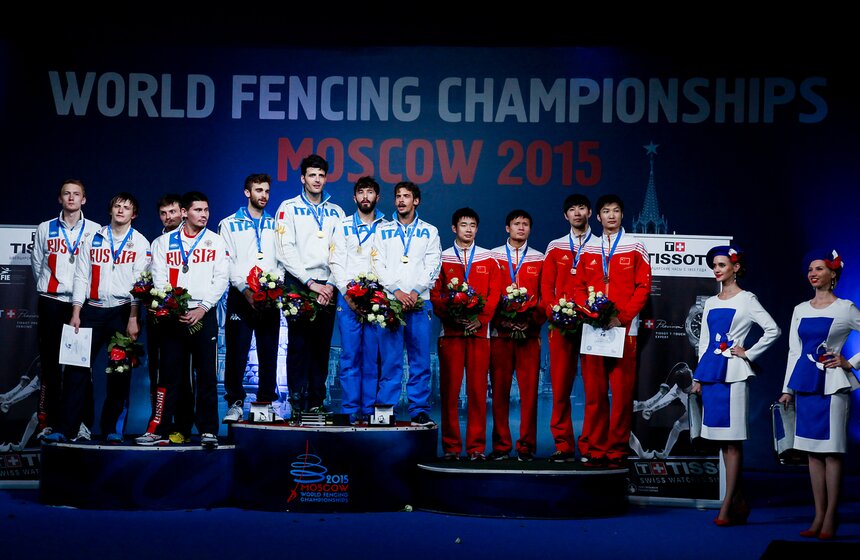 В Москве завершился чемпионат мира по фехтованию 27 фото