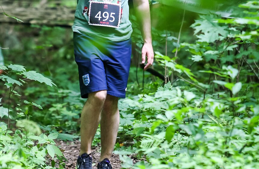 В Измайловском парке прошел "Зомби забег" 10 фото