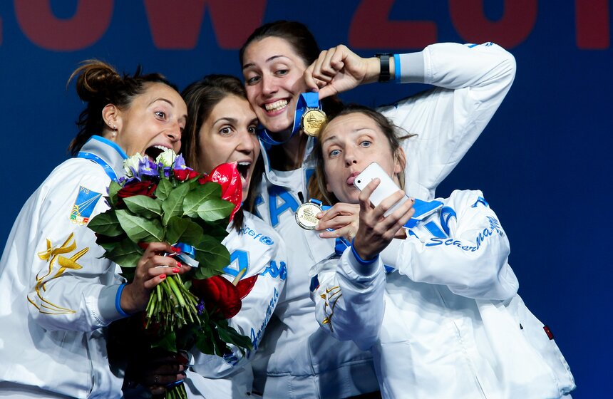 В Москве завершился чемпионат мира по фехтованию 12 фото