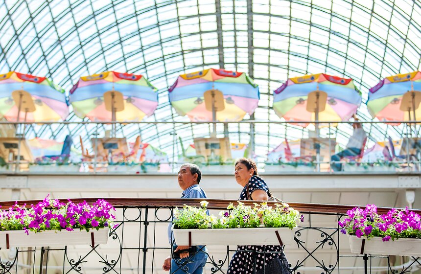 В ГУМе открылся фестиваль цветов 11 фото