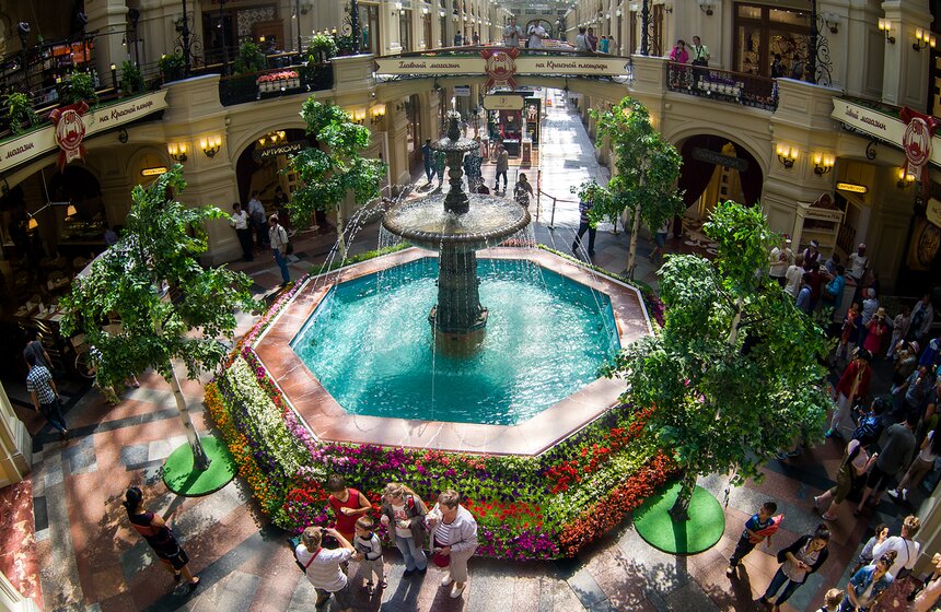 В ГУМе открылся фестиваль цветов 3 фото