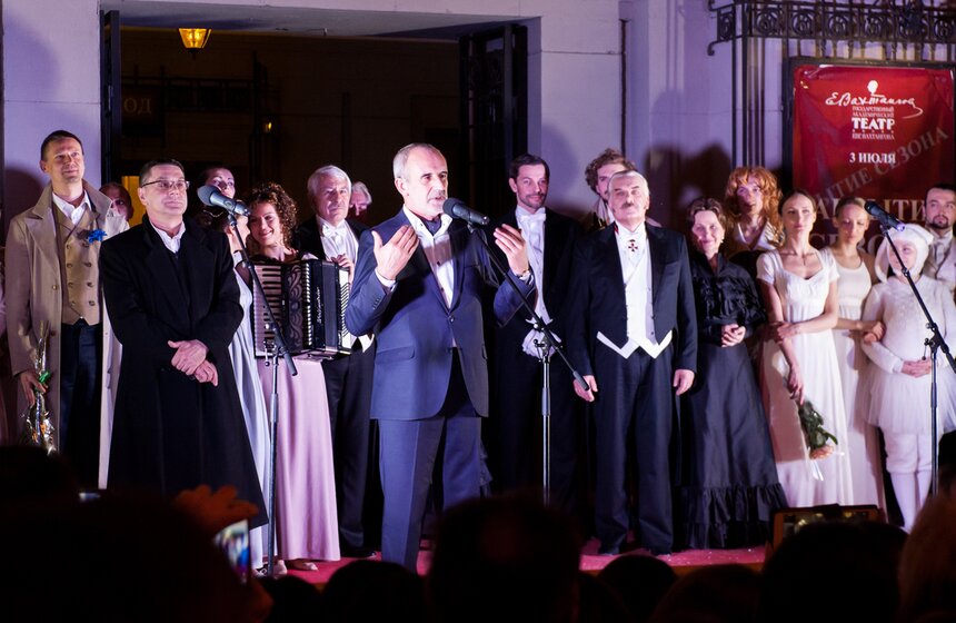 В Вахтанговском театре прошел вечер, посвященный закрытию сезона 8 фото