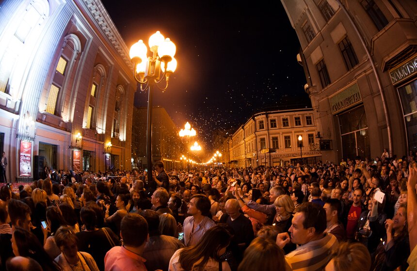 В Вахтанговском театре прошел вечер, посвященный закрытию сезона 13 фото