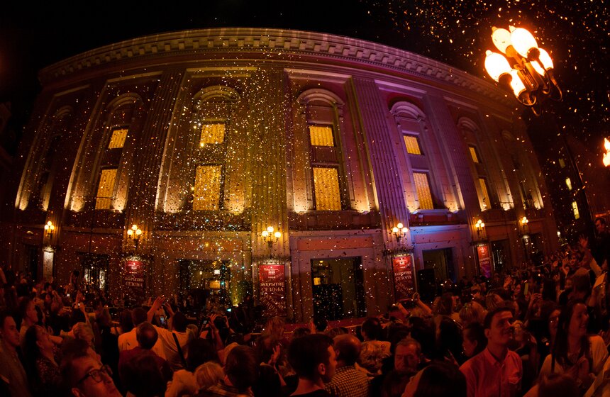 В Вахтанговском театре прошел вечер, посвященный закрытию сезона 12 фото