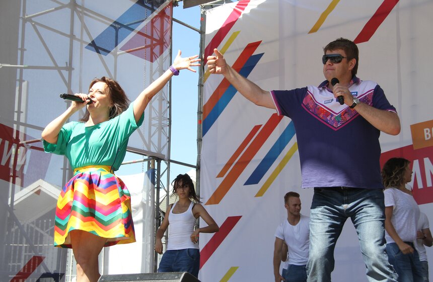 В парке Сокольники прошел Олимпийский день 6 фото