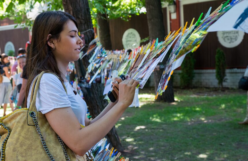 В саду "Эрмитаж" прошла акция m24.ru "Сушка" 21 фото