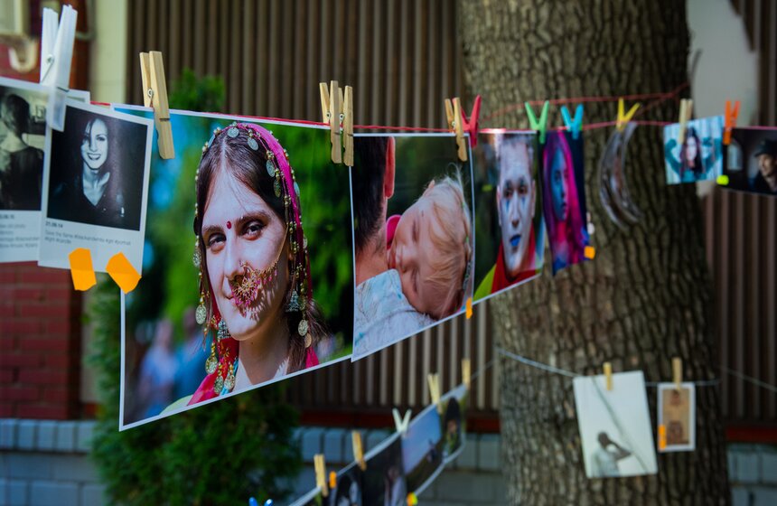 В саду "Эрмитаж" прошла акция m24.ru "Сушка" 25 фото