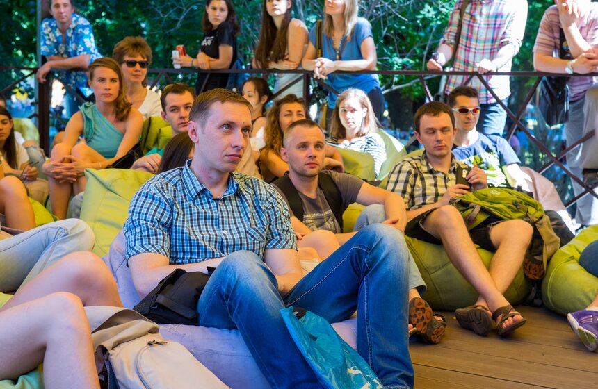 В саду "Эрмитаж" прошла акция m24.ru "Сушка" 29 фото