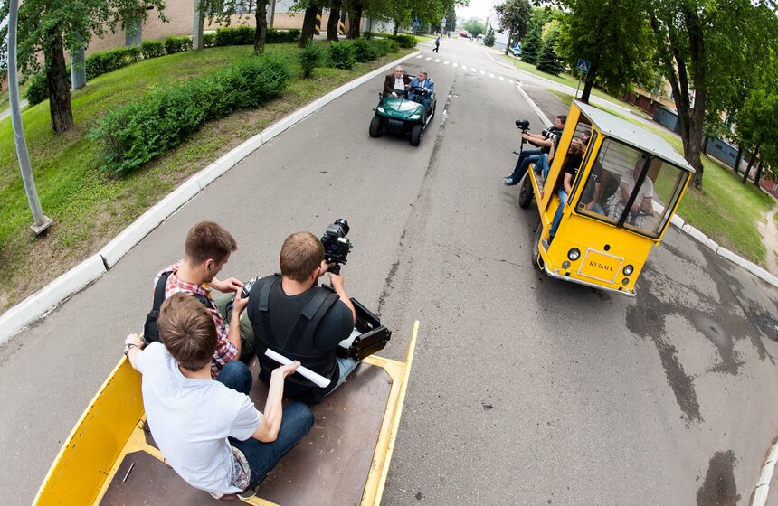 Как проходили съемки "Дня науки" в Курчатовском институте 8 фото