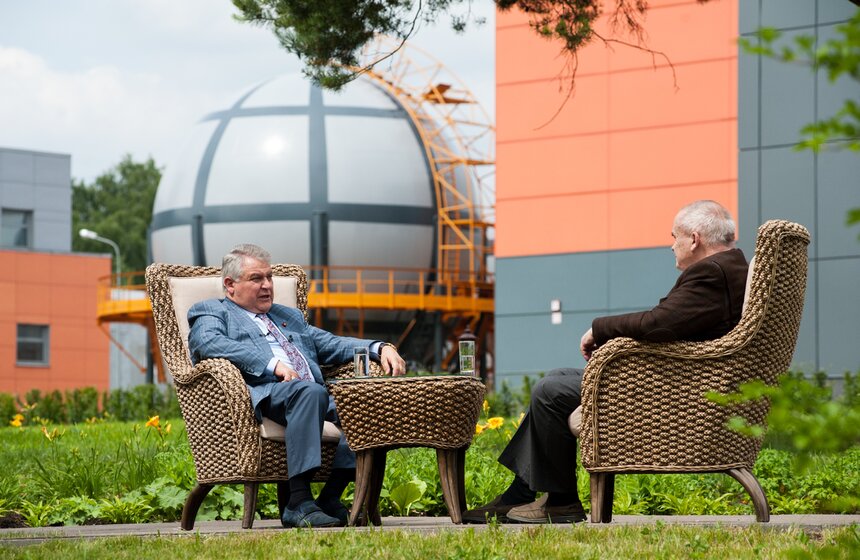 Как проходили съемки "Дня науки" в Курчатовском институте 10 фото