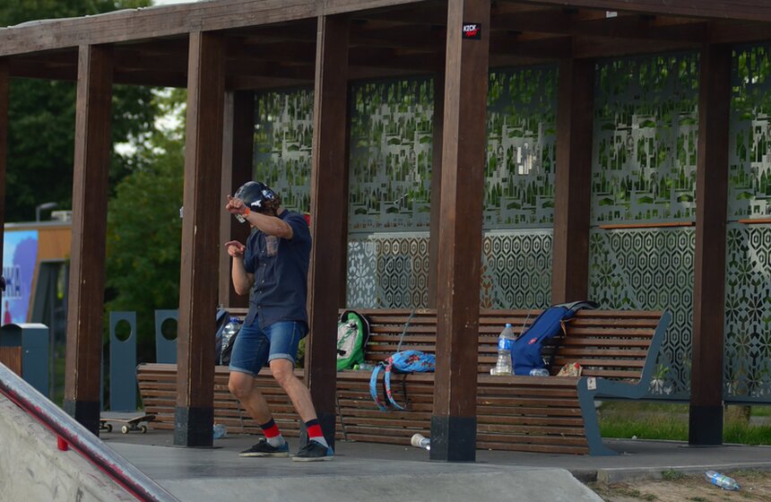 В парке "Садовники" прошел фестиваль экстремальных видов спорта 19 фото