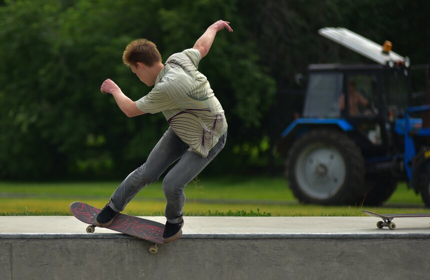 В парке "Садовники" прошел фестиваль экстремальных видов спорта 9 фото