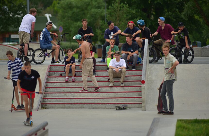 В парке "Садовники" прошел фестиваль экстремальных видов спорта 7 фото