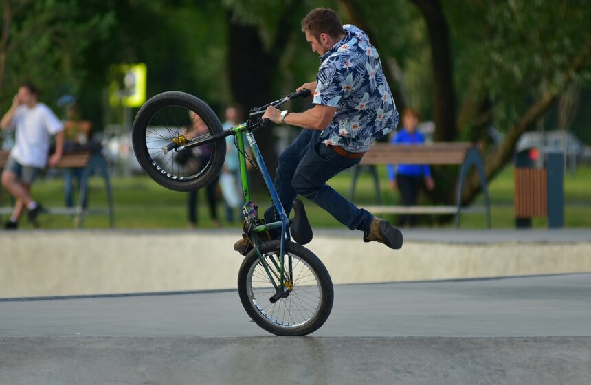 В парке "Садовники" прошел фестиваль экстремальных видов спорта 18 фото