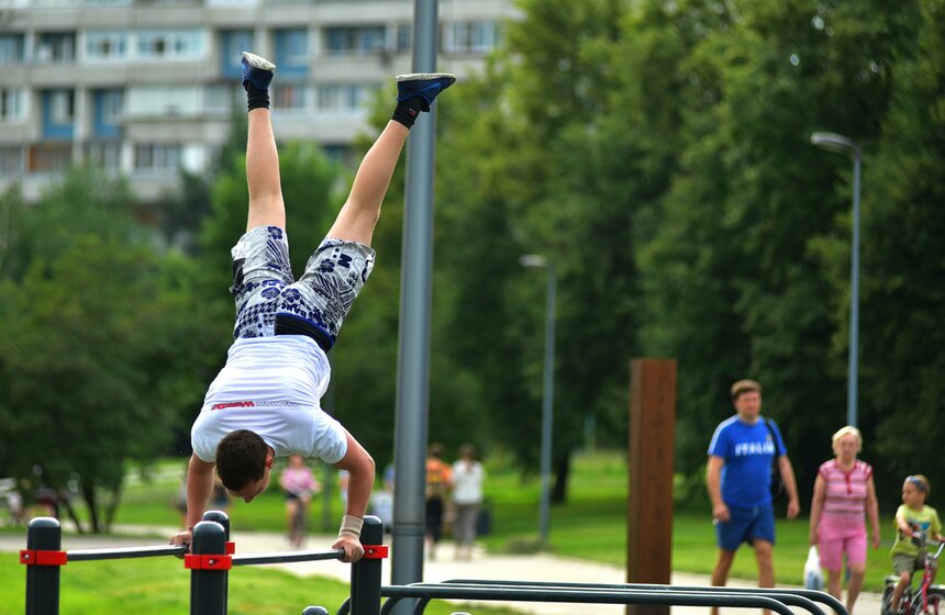 В парке "Садовники" прошел фестиваль экстремальных видов спорта 12 фото