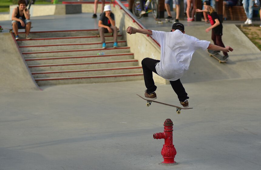 В парке "Садовники" прошел фестиваль экстремальных видов спорта 15 фото