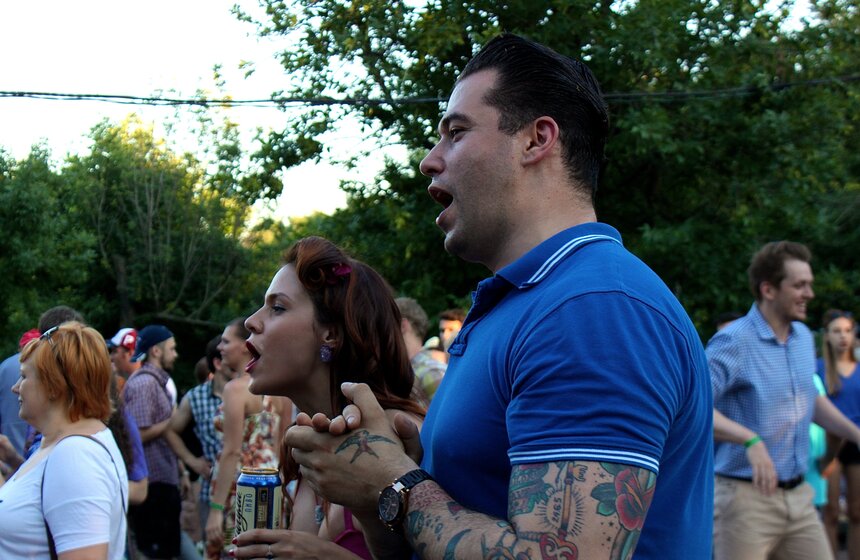 В парке "Красная пресня" прошел фестиваль Back to the 60’s 5 фото