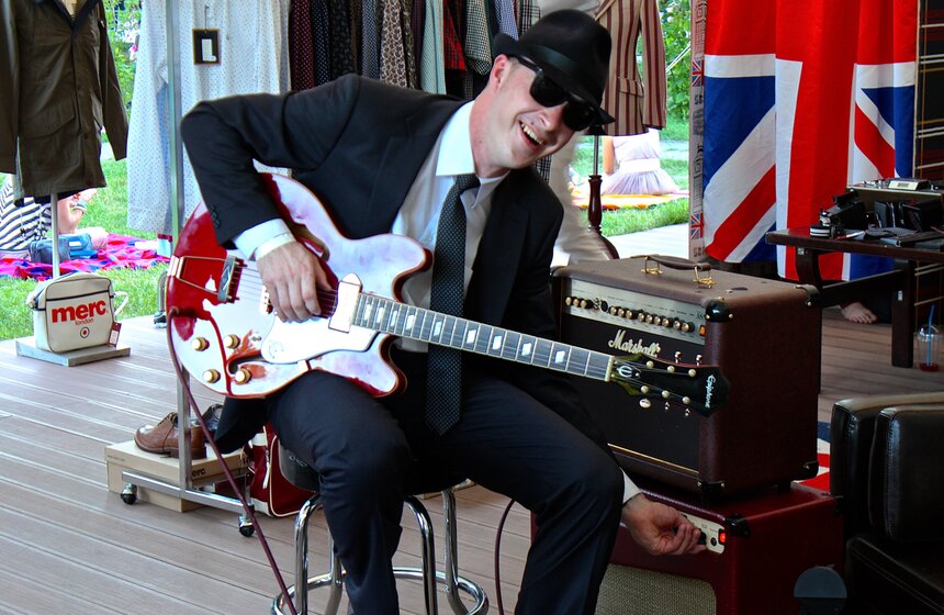 В парке "Красная пресня" прошел фестиваль Back to the 60’s 7 фото