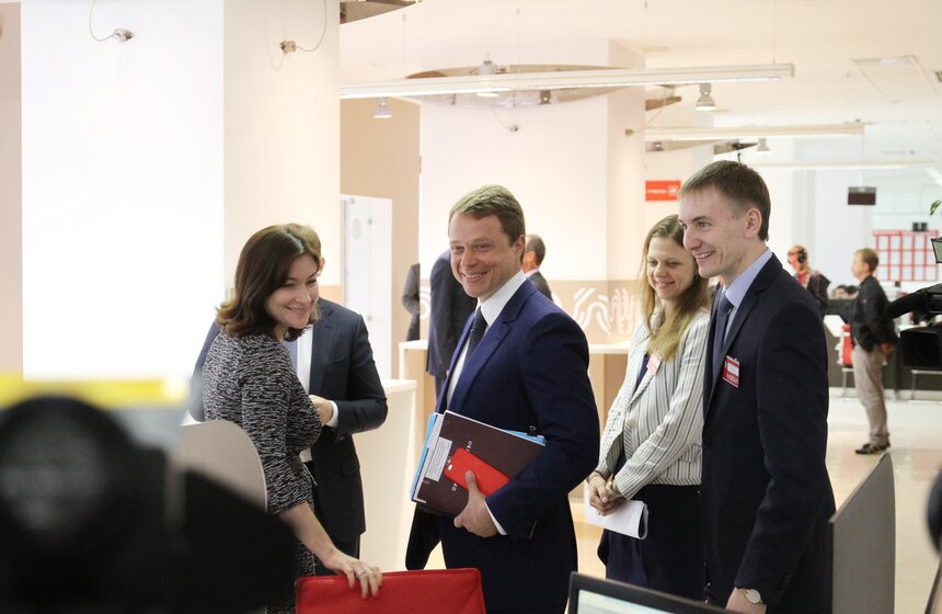 Сергей Собянин открыл первый транспортный МФЦ 6 фото