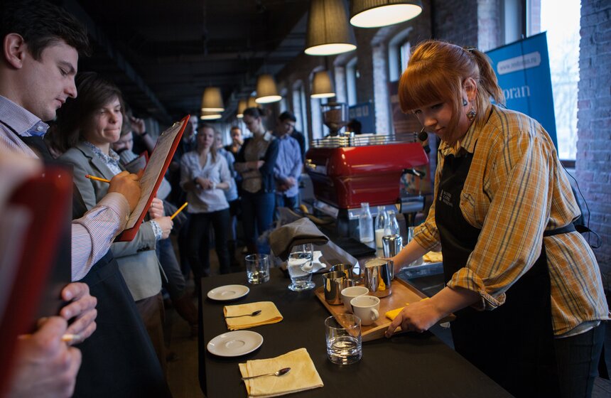 В Москве прошел отборочный тур чемпионата бариста 8 фото