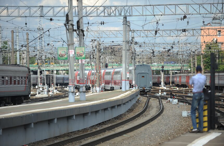 Двухэтажный поезд Москва - Воронеж отправился в первый рейс 25 фото