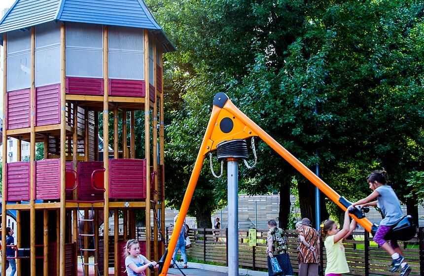 "Цветущий парк": лето в Таганском парке 12 фото