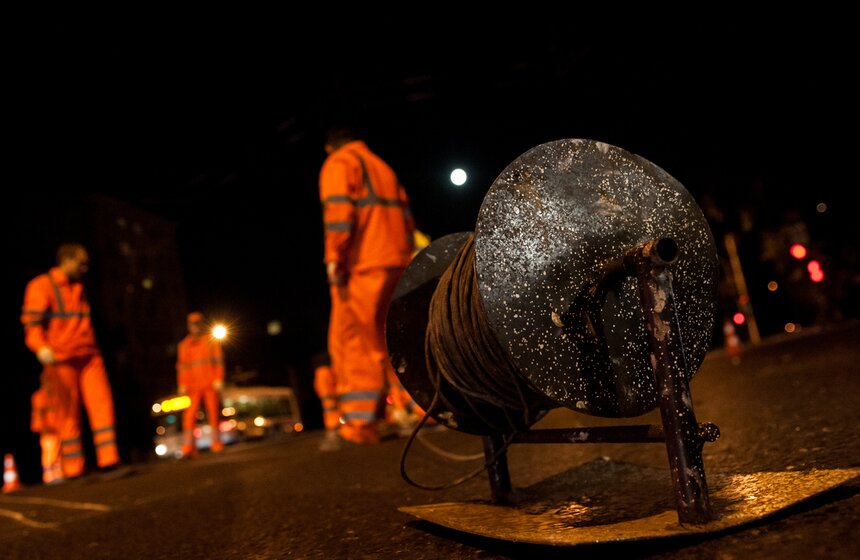 На трех перекрестках Москвы появилась "вафельная" разметка 1 фото