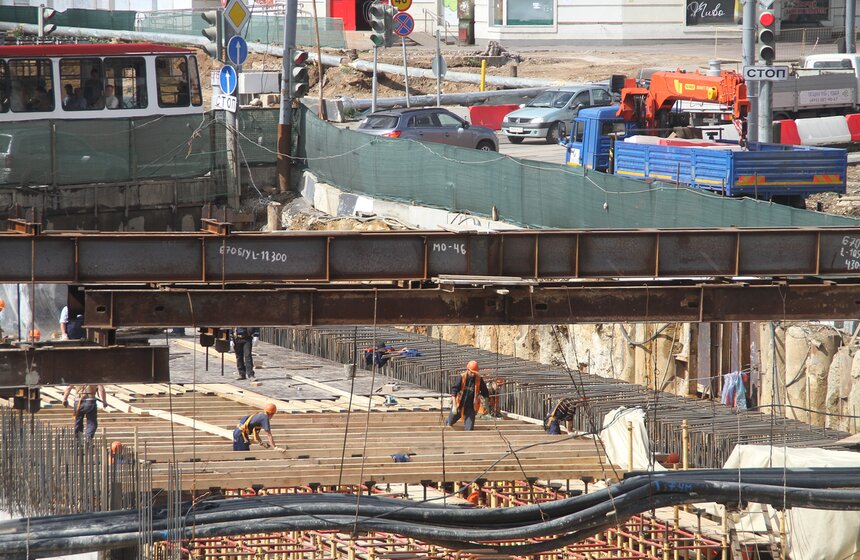 Реконструкция Большой Академической улицы 14 фото