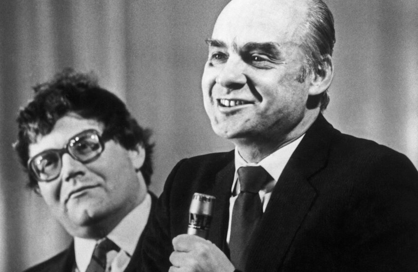 Александр Журбин и Николай Добронравов, 1984 год. Фото: ТАСС/ Алкександр Чумичев