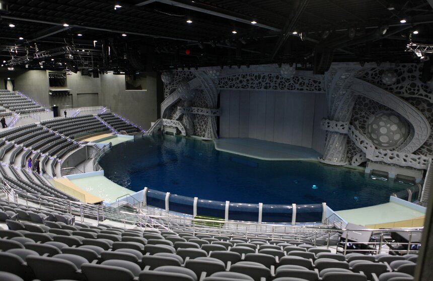 Владимир Путин и Сергей Собянин осмотрели "Москвариум" на ВДНХ 15 фото