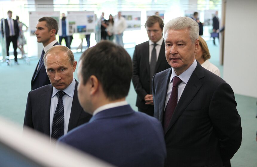 Владимир Путин и Сергей Собянин осмотрели "Москвариум" на ВДНХ 24 фото